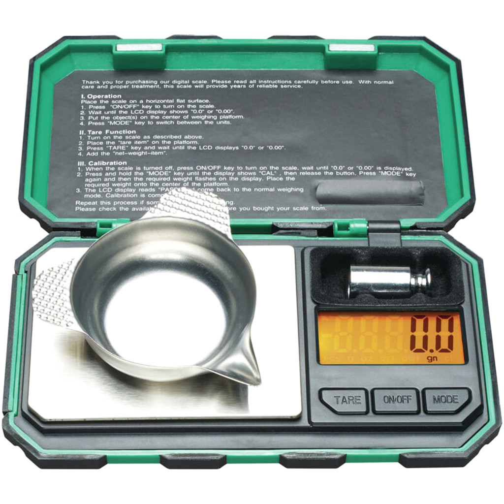 RCBS Pocket Digital Powder Scale 1500 Grain Capacity