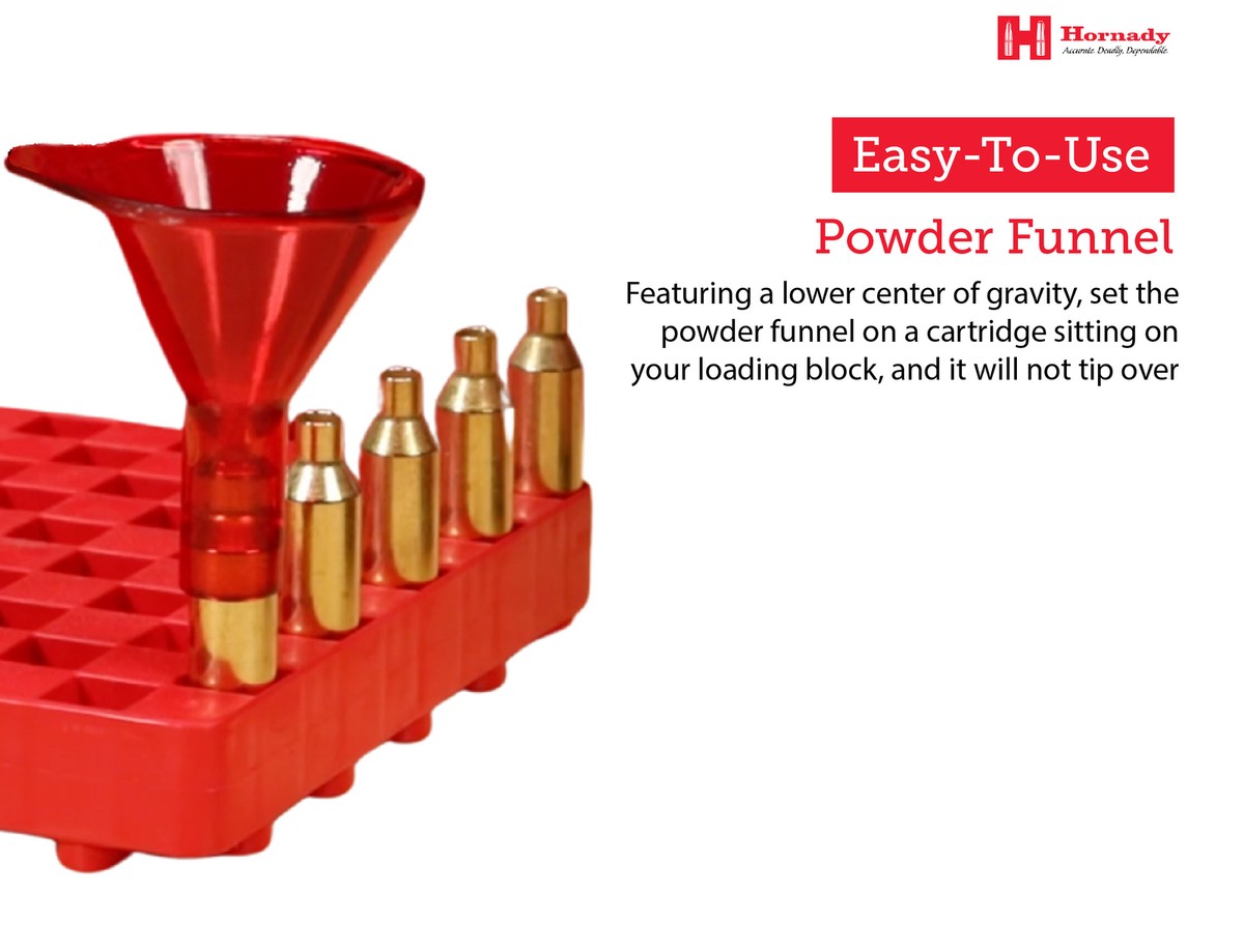 Hornady Basic Powder Funnel 22 to 45 Caliber - Image 2