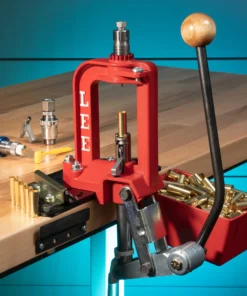 Lee Challenger Breech Lock Single Stage Reloading Press with Free Breech Lock Carbide 3-Die Set 40 S&W