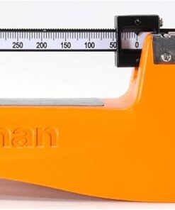 Alternative view of Lyman Brass Smith 500 Balance Beam Mechanical Powder Scale 505 Grain Capacity