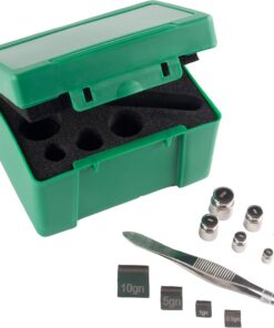 Alternative view of RCBS Deluxe Scale Check Weight Set