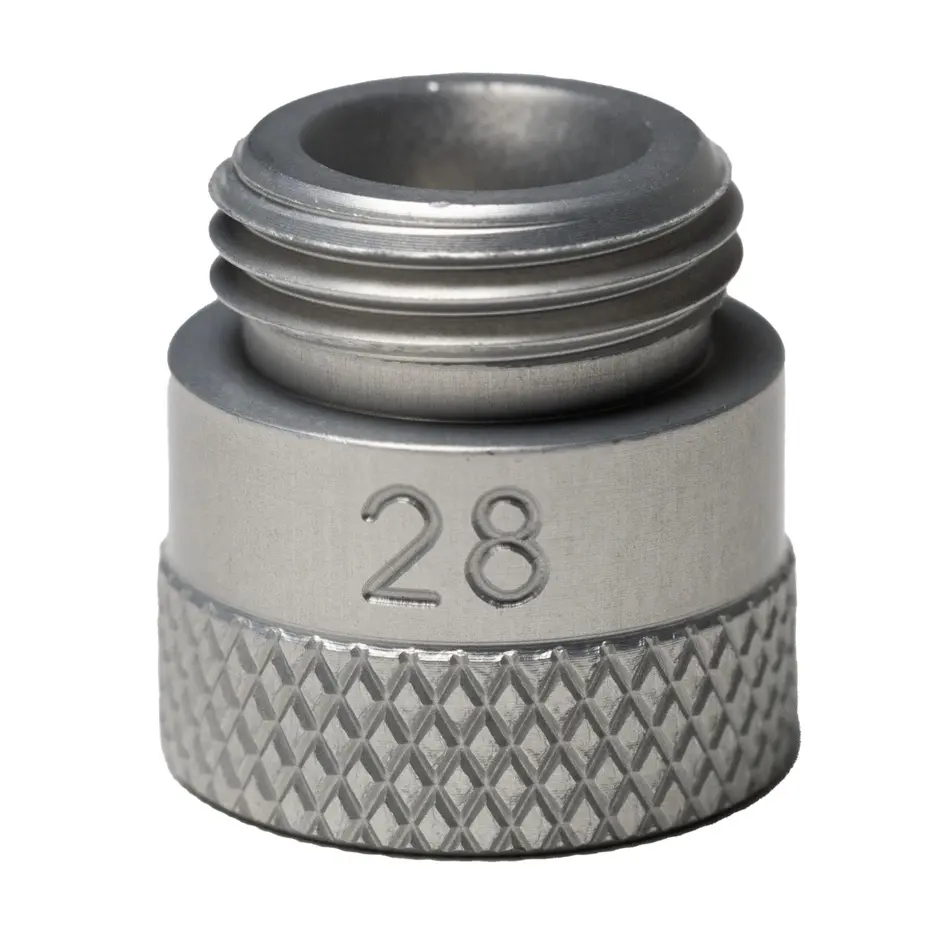 RCBS MatchMaster Aluminum Powder Funnel Adapter