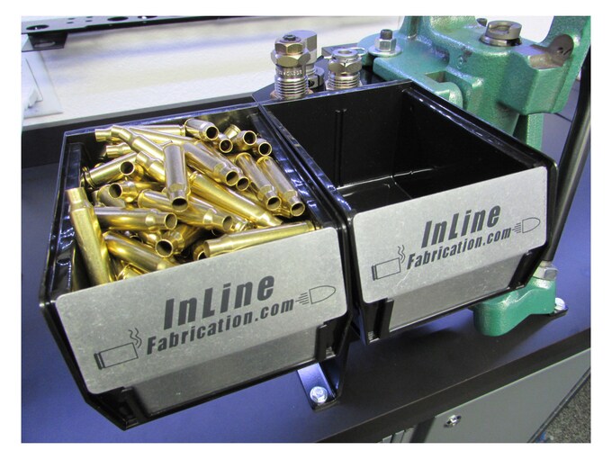 Inline Fabrication Sidebin System for RCBS Rock Chucker, Turret and Pro2000 Presses with Black Bullet Trays - Image 2