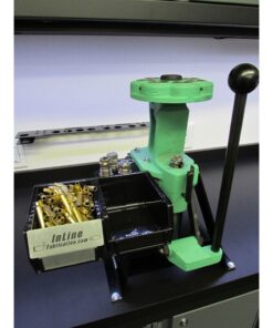Alternative view of Inline Fabrication Sidebin System for Redding T-7 Turret Press with Black Bullet Trays