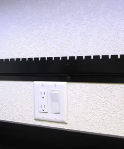 Inline Fabrication Wall Organizer Rail